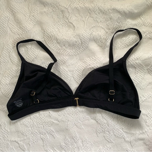 Madewell black triangle bra size medium - Picture 2 of 4